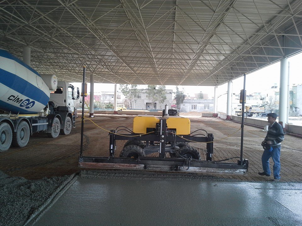 Saha Beton Uygulamaları